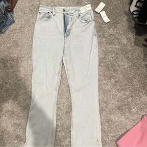 ABERCROMBIE SLIM STRAIGHT ULTRA HIGH RISE NWT